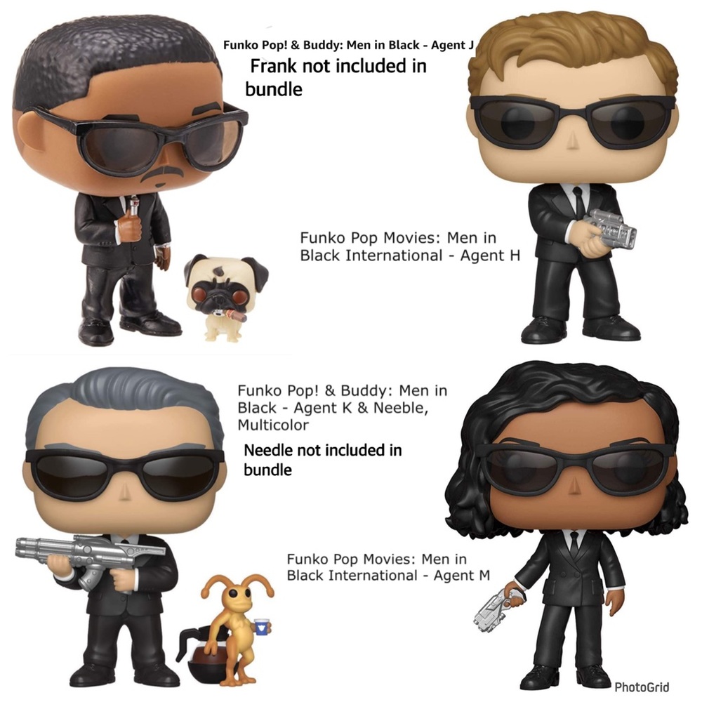 Figurine Funko Pop! Agent H - Men In Black International, Env. 9 Cm, Boîte Fenêtrée Figurine Vinyle 9cm Collection